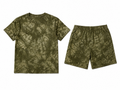 Olive Marble Short Set