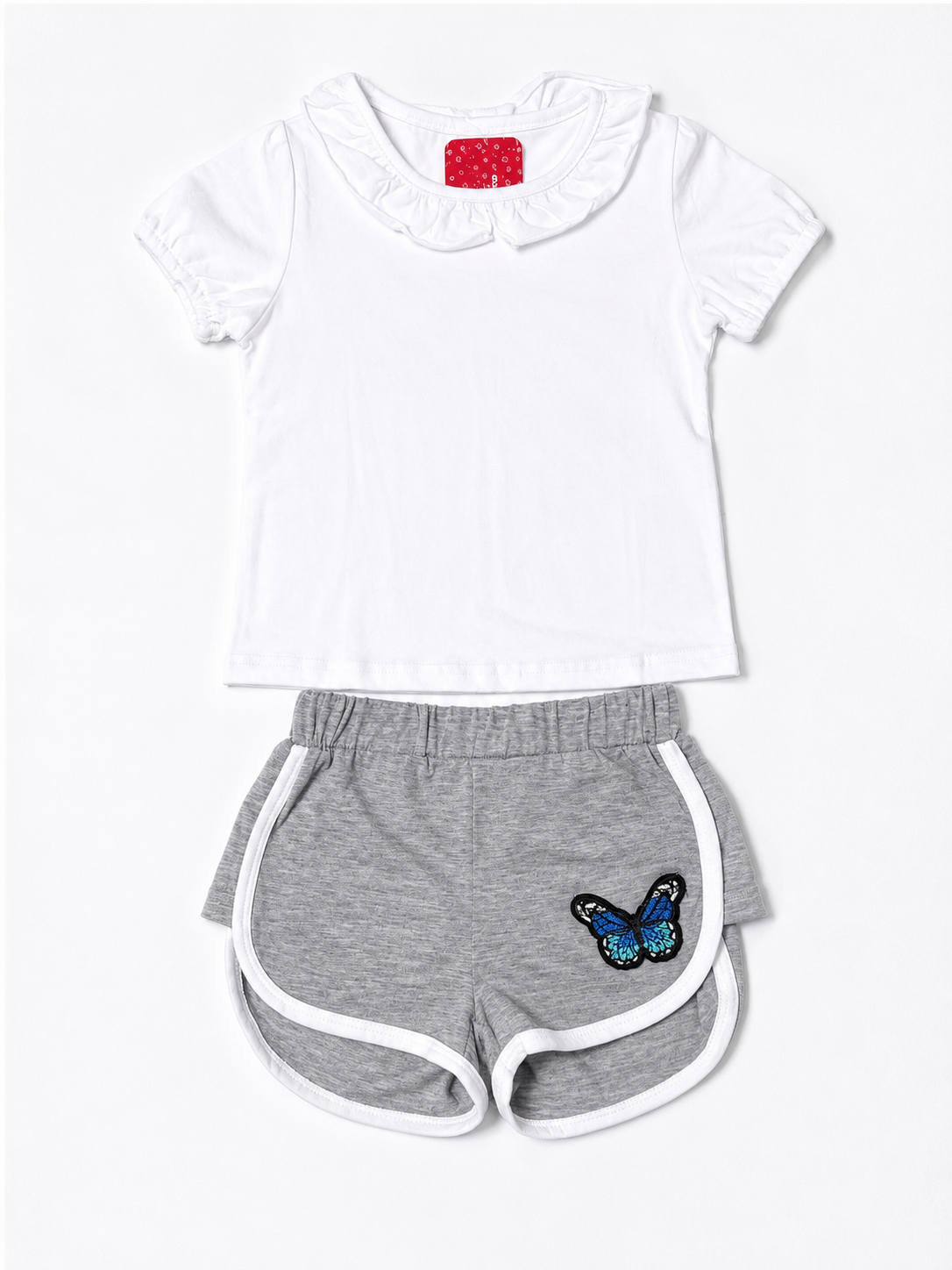Grey Butterfly Outfit
