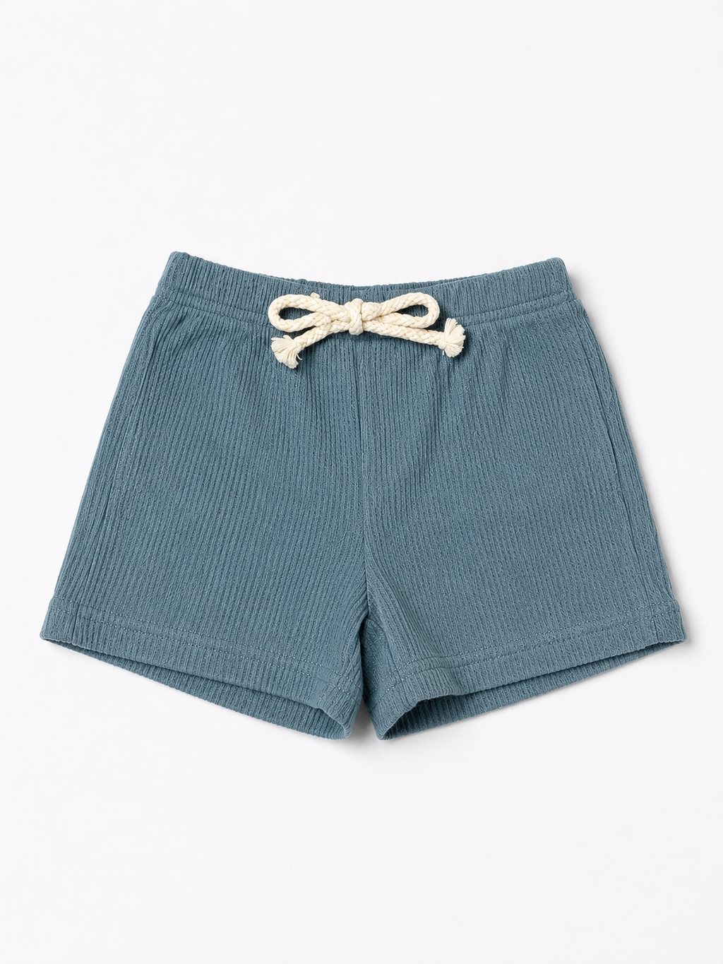 Slate and White Short Set