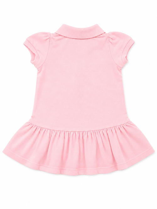 Blush Blossom Polo Dress