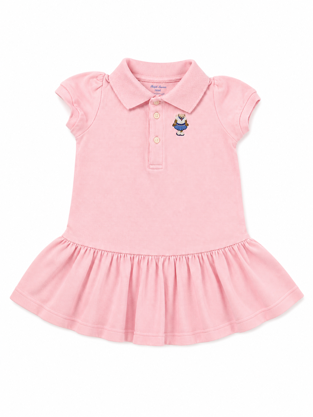 Blush Blossom Polo Dress