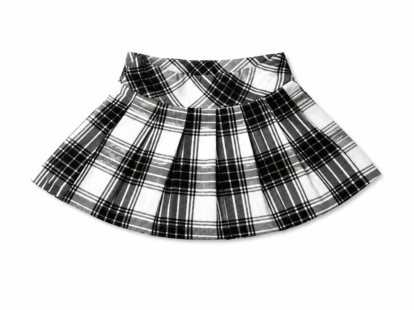 W&B Plaid skirt